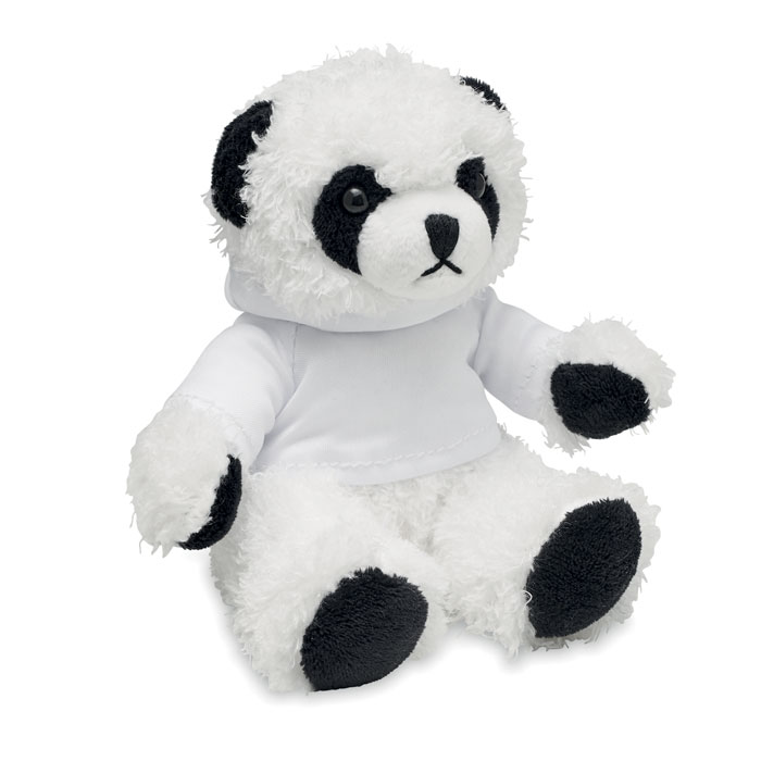 Plush panda PENNY - white