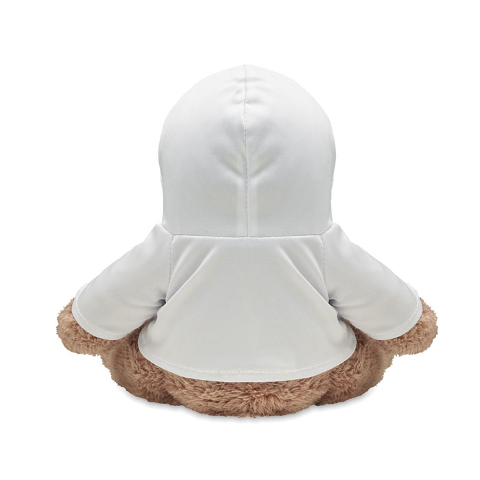 Plyšový medvídek JOHN - bílá