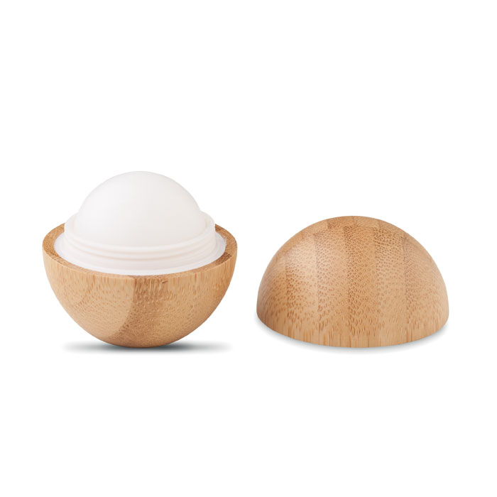 Lip balm in bamboo tube SOFT LUX - wooden