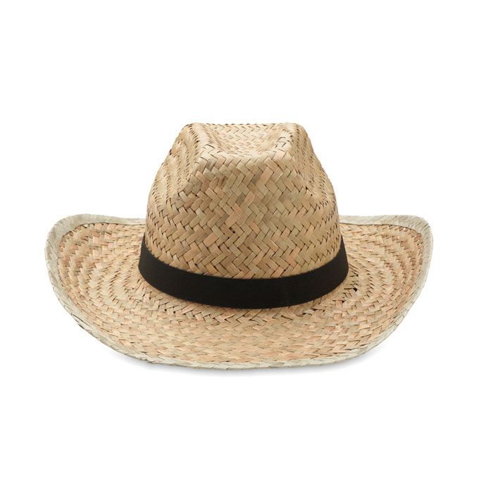 Slaměný klobouk TEXAS se stuhou