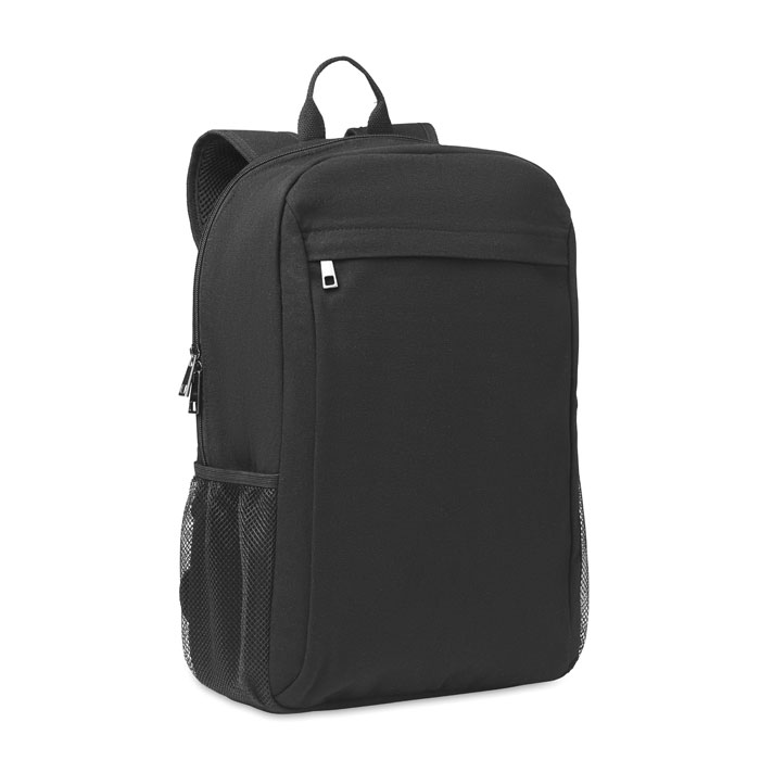Plátěný batoh na 15palcový notebook EIRI - černá