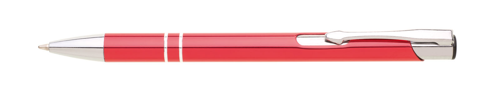 Metal ballpoint pen ORIN with glossy barrel