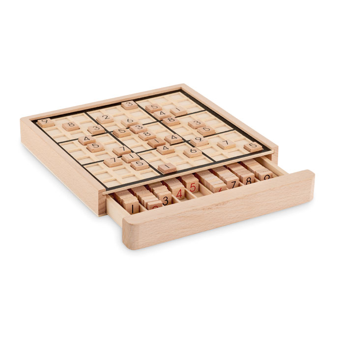 Dřevěná stolní hra SUDOKU