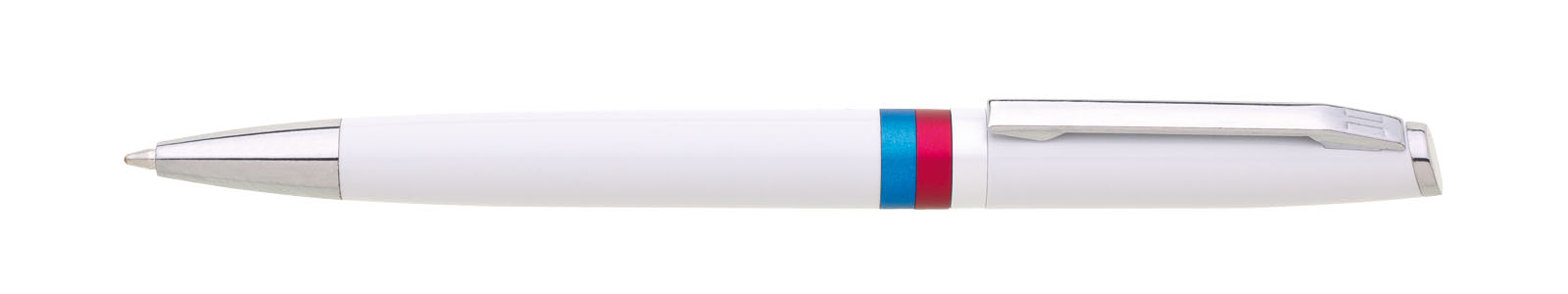 Plastic ballpoint pen REPUBLICA CZ with tricolour and lion