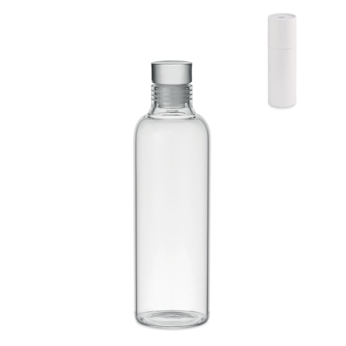 Glass bottle LOU, 500 ml - transparent