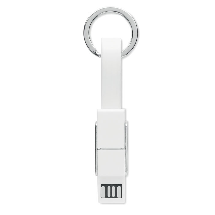Plastový přívěsek s kabelem 4v1 KEY C