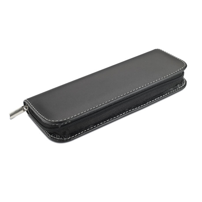 Kovová psací sada SEYMOUR v pouzdře - černá