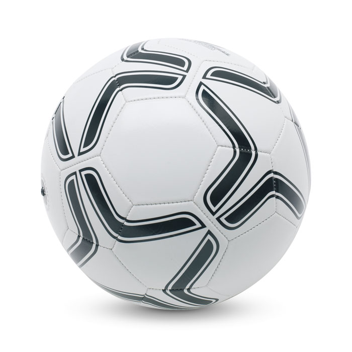 Fotbalový míč DEE s oficiální velikostí 5 - bílá / černá