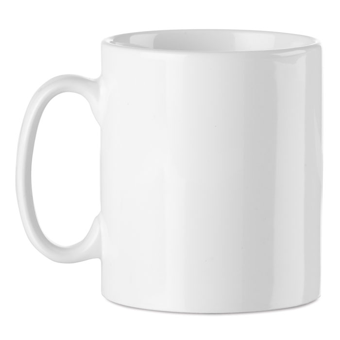 Keramický sublimační hrnek BRUNN, 300 ml - bílá