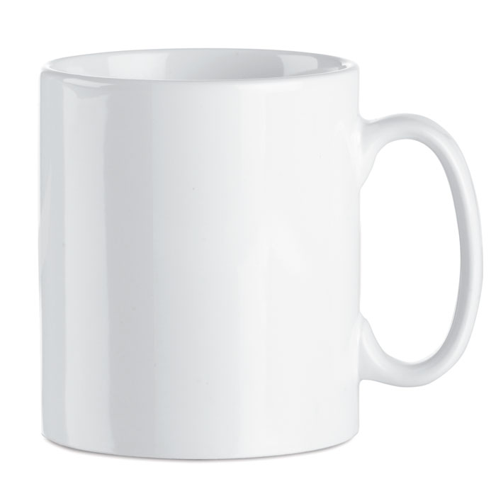 Ceramic sublimation mug BRUNN, 300 ml - white