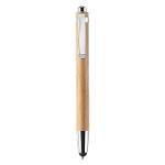Bambusové kuličkové pero DHALL se stylusem - dřevěná