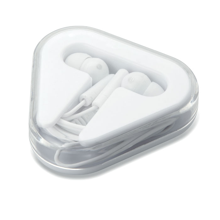 Plastic headphones in case KINK