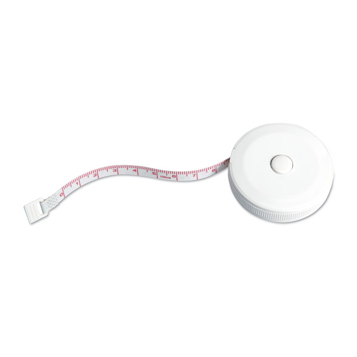 Tailor's tape measure LEIGH, 1 m - white