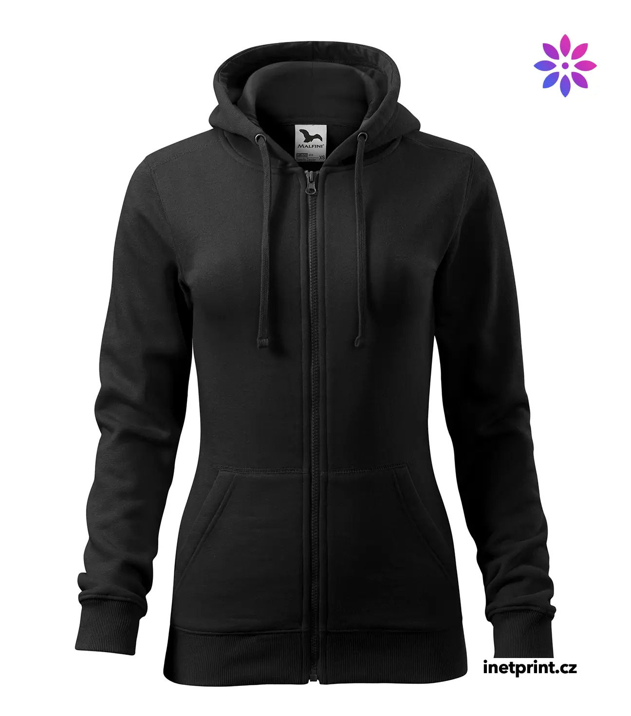 Dámská mikina Malfini Trendy Zipper