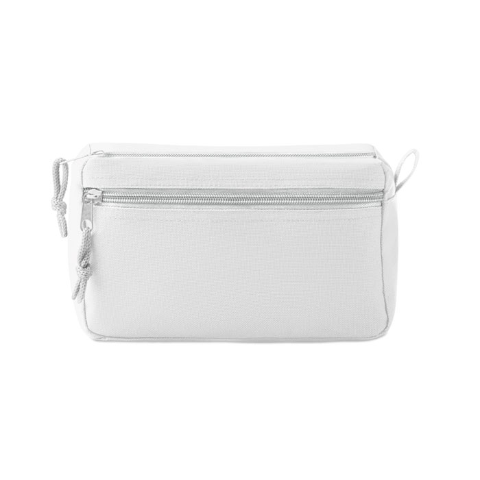 Polyester cosmetic bag SADDLED with strap