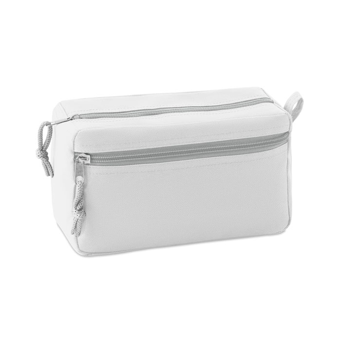 Polyester cosmetic bag SADDLED with strap