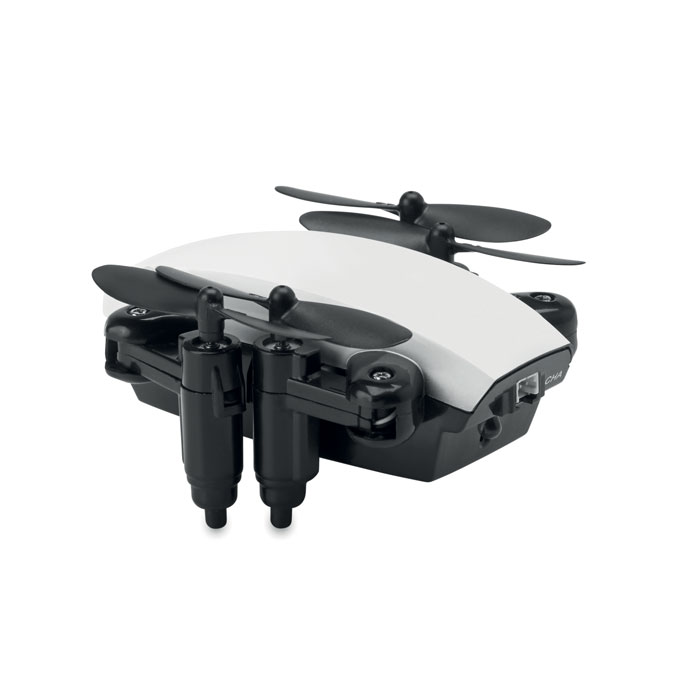 Plastový skládací Wifi dron MIYOKO s kamerou - bílá
