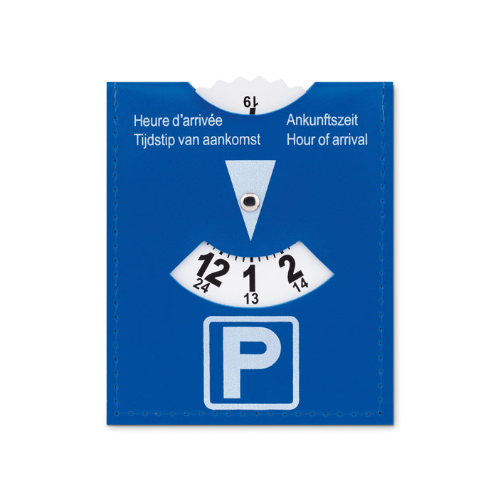 Plastic parking clock ROMP - blue
