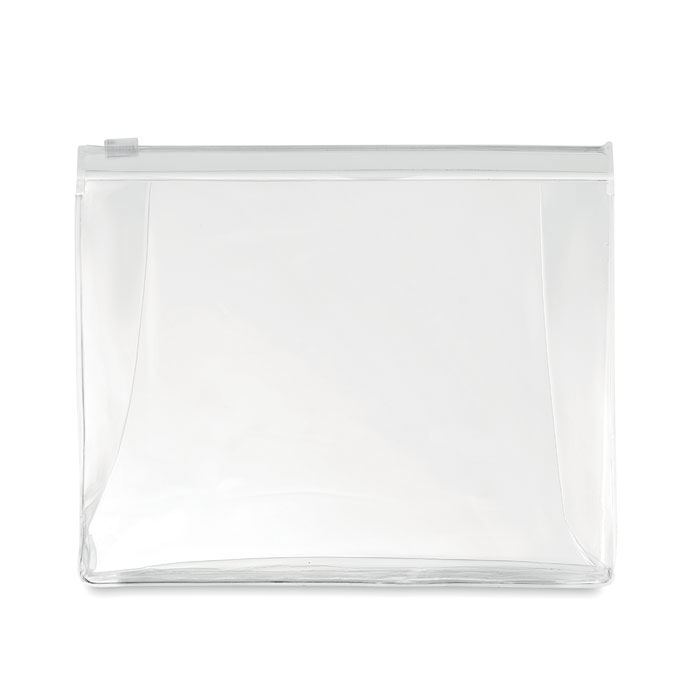 Transparentní kosmetická taška ILEX se zipem