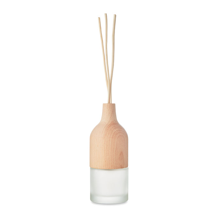 Glass aroma diffuser MOILS with wooden lid - wooden
