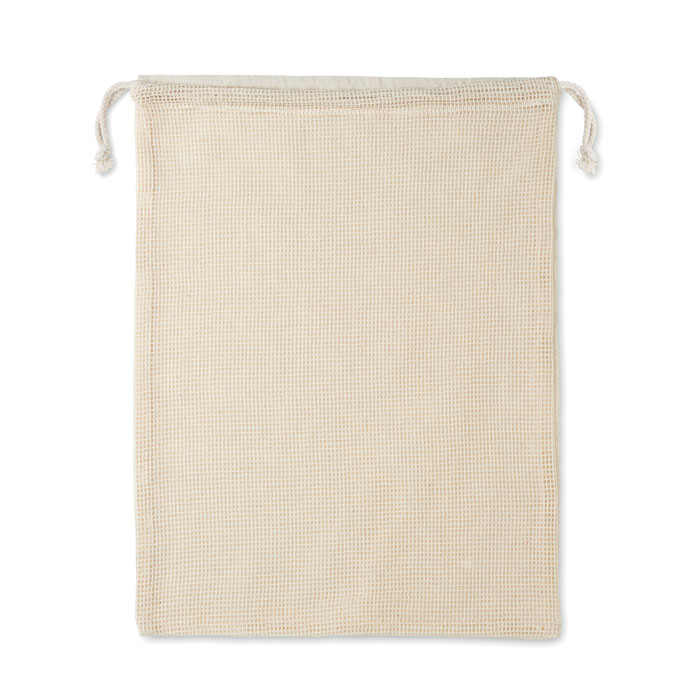 Reusable fruit and vegetable bag OUTRE - beige