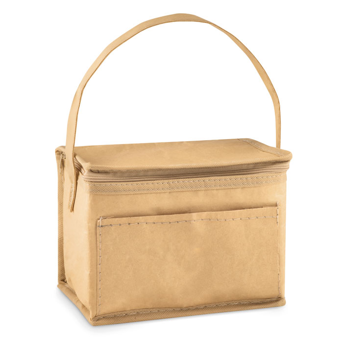 Paper cooler bag for 6 cans ONERE - beige