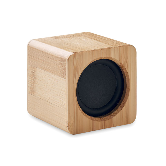 Bamboo wireless speaker STIR - wooden