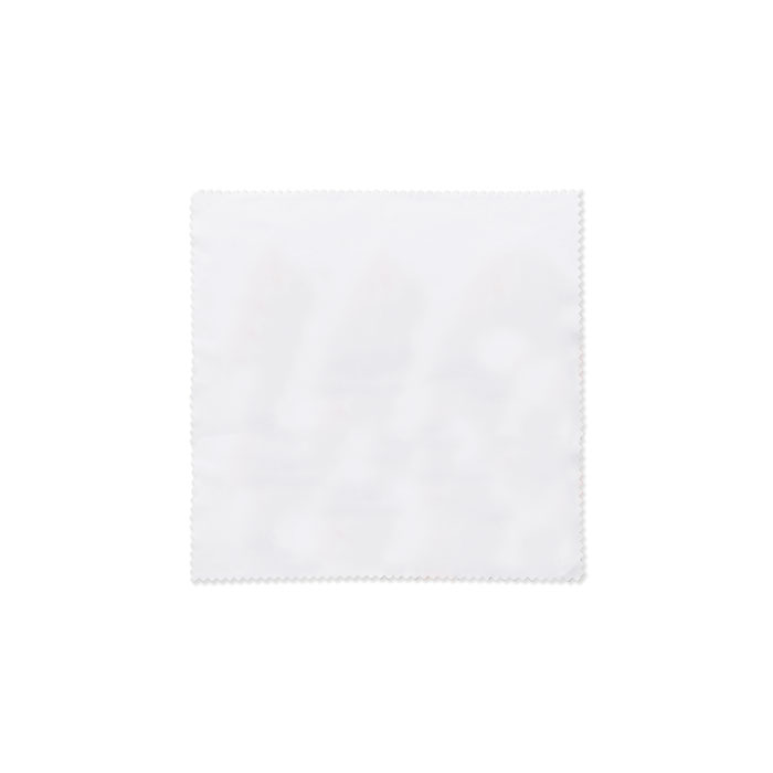 Cleaning cloth REDYE made of recycled PET material - white