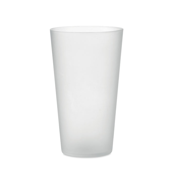Plastic cup SUTTEE with matt finish, 500 ml
