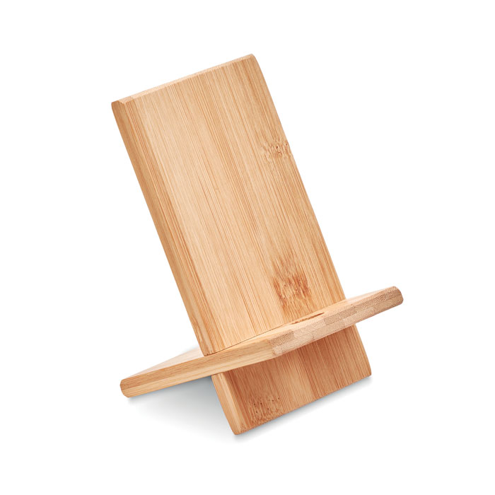 Bambusový stojánek na telefon LOSS - dřevěná