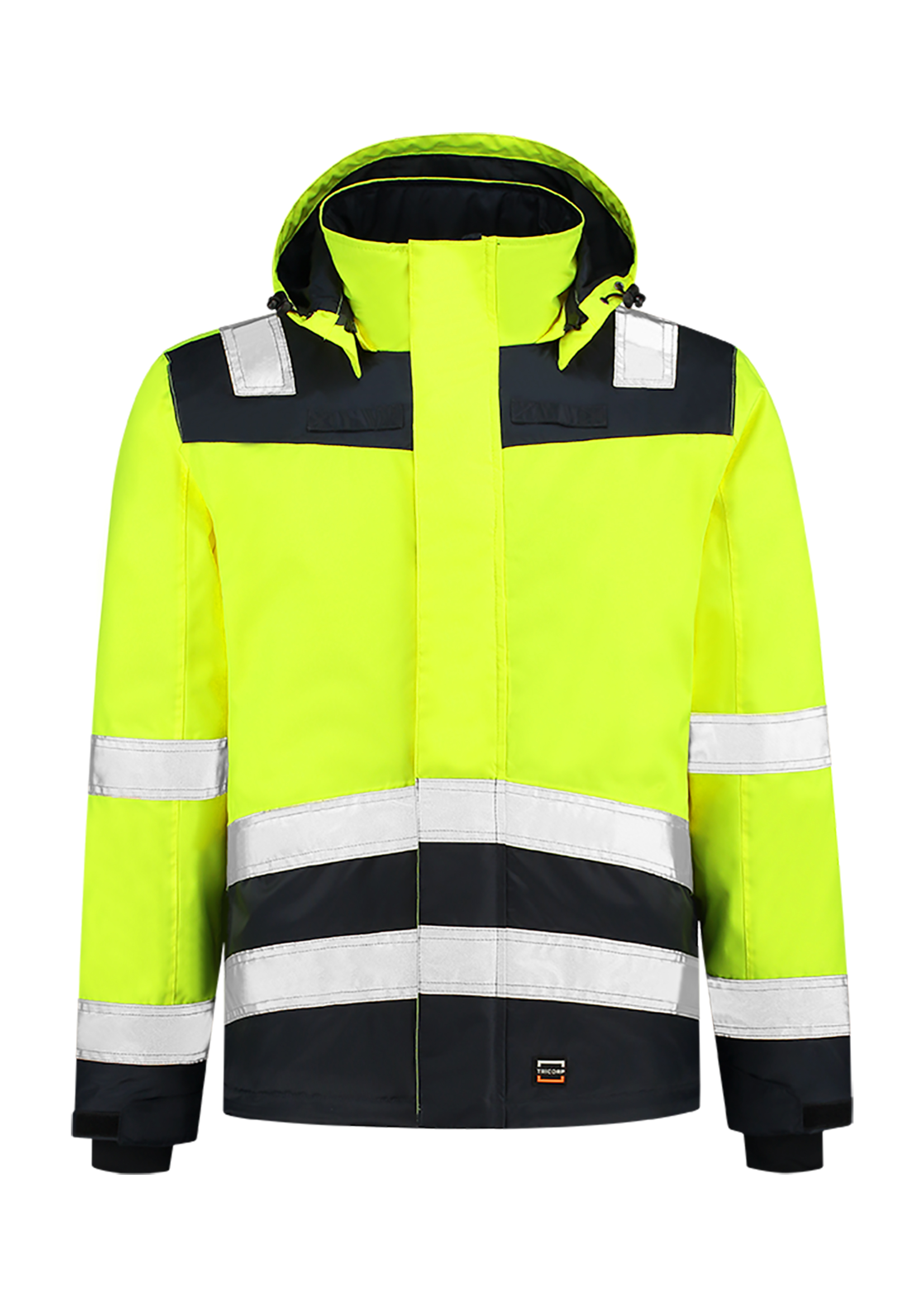 Men's Work Jacket Tricorp Midi Parka High Vis Bicolor