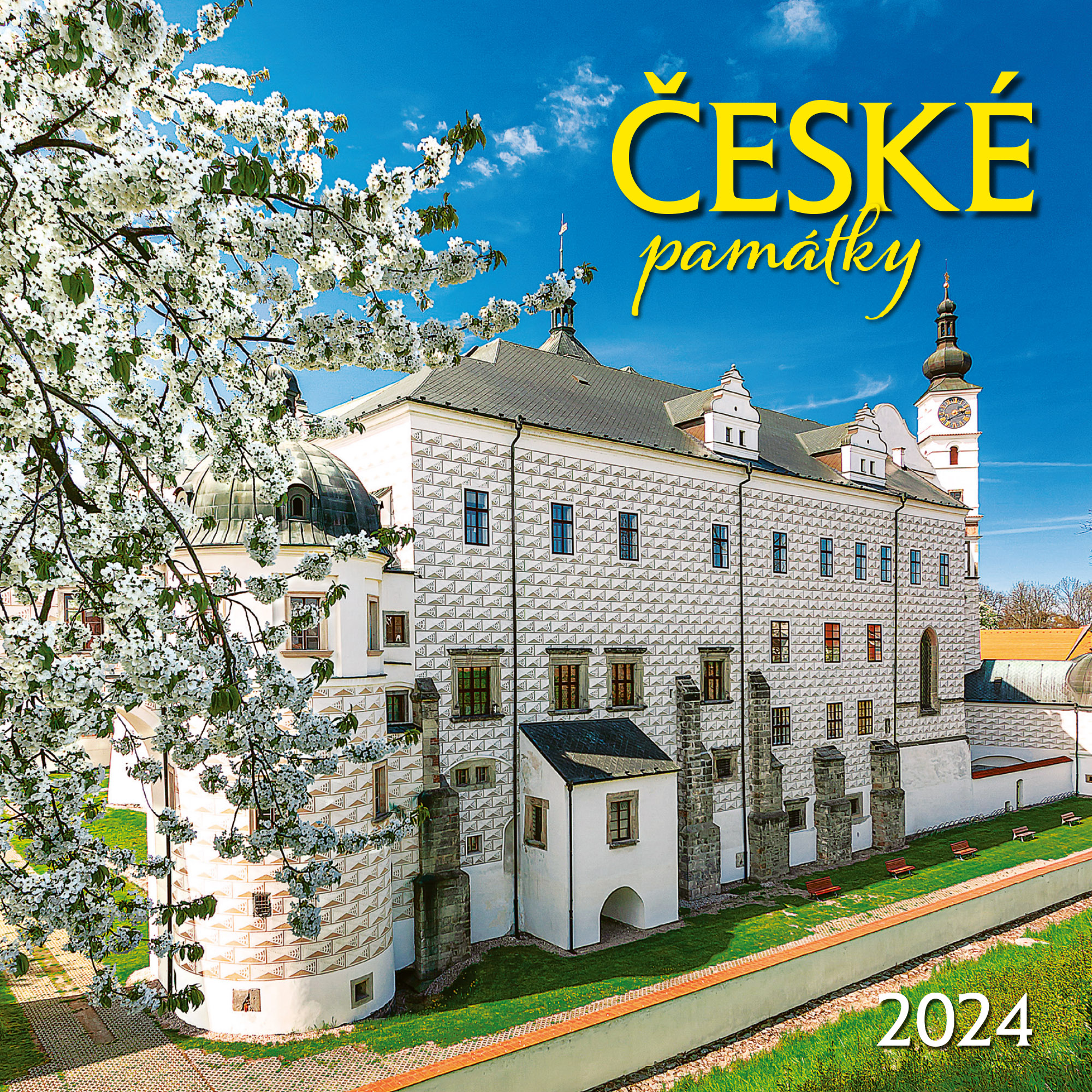Nástěnný kalendář České památky 2024