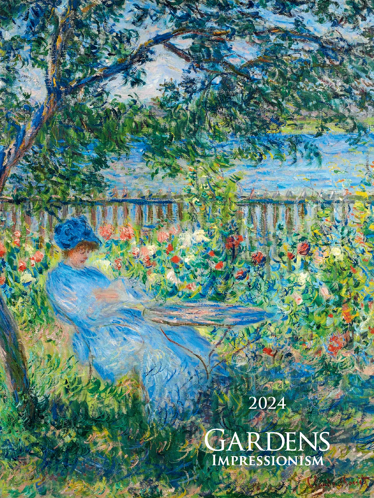 Nástěnný kalendář Gardens Impressionism 2024