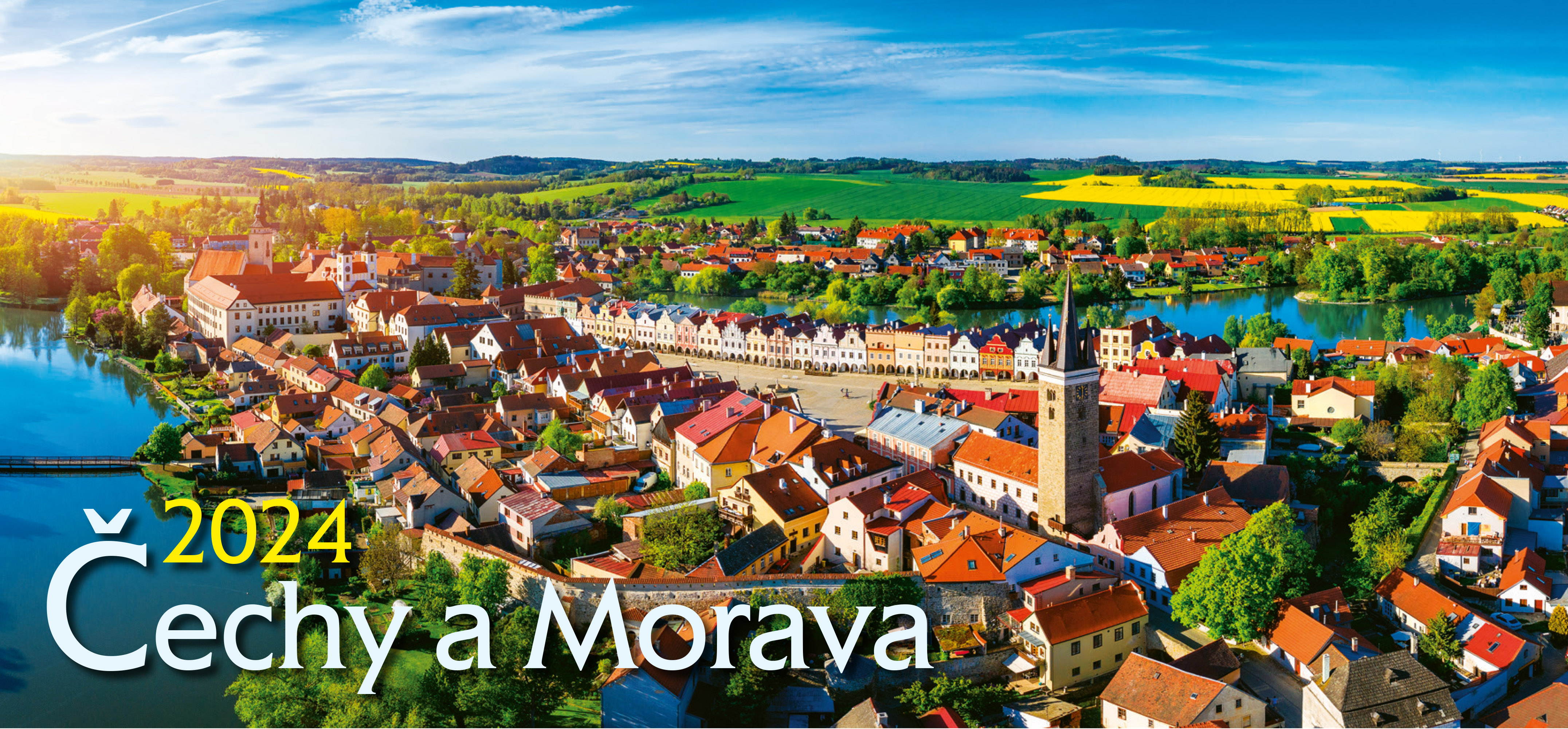 Stolní kalendář Čechy a Morava 2024