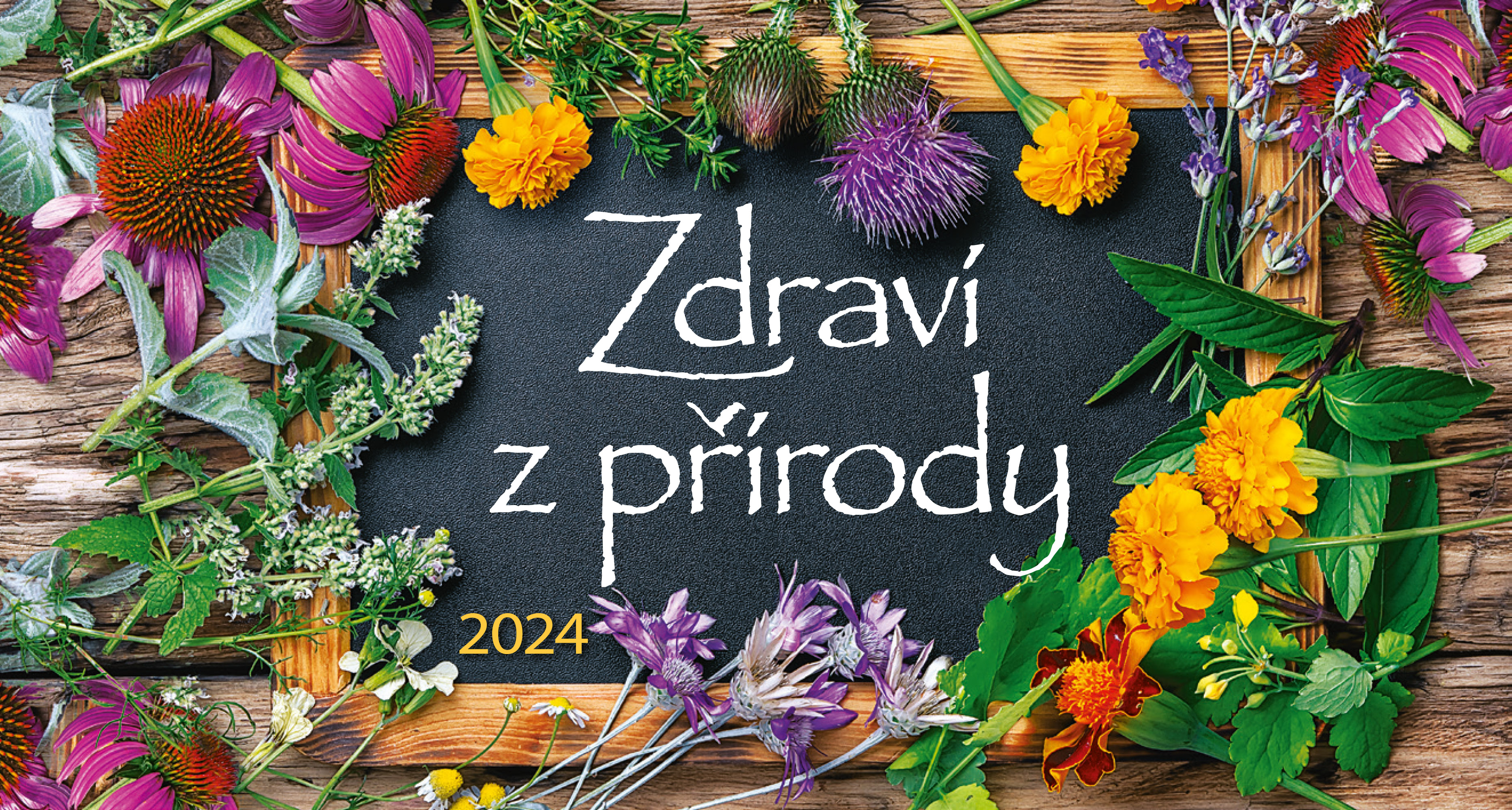 Stolní kalendář Zdraví z přírody 2024