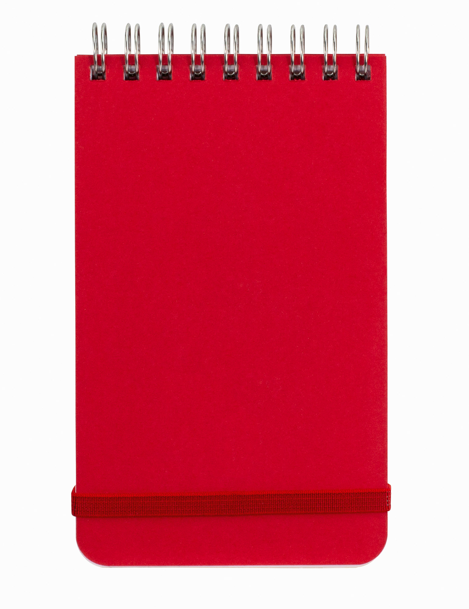 Poznámkový čtverečkovaný notes Libertas, 14,8x21 cm - červená