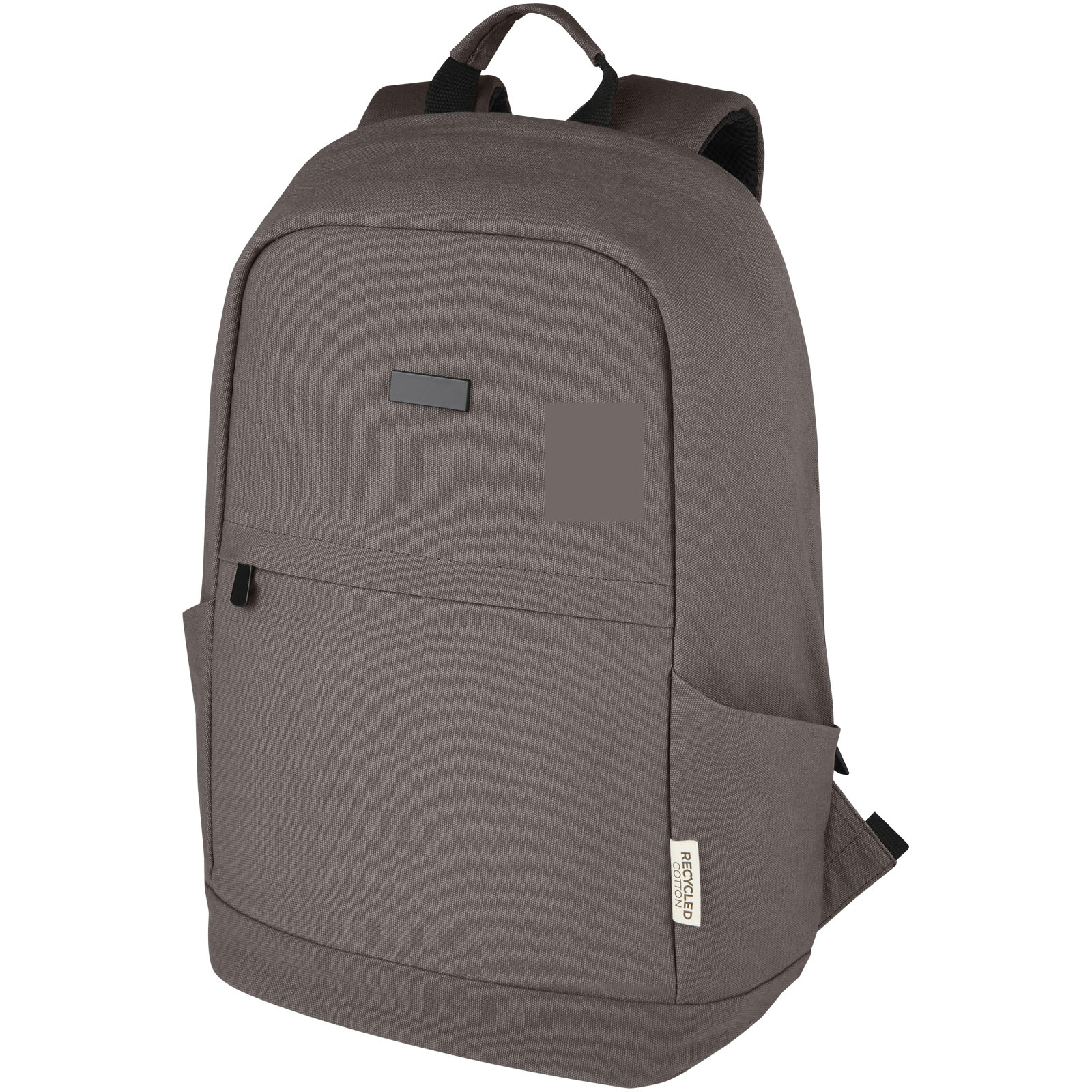 Canvas laptop backpack BRINER with anti-theft protection, 18 l