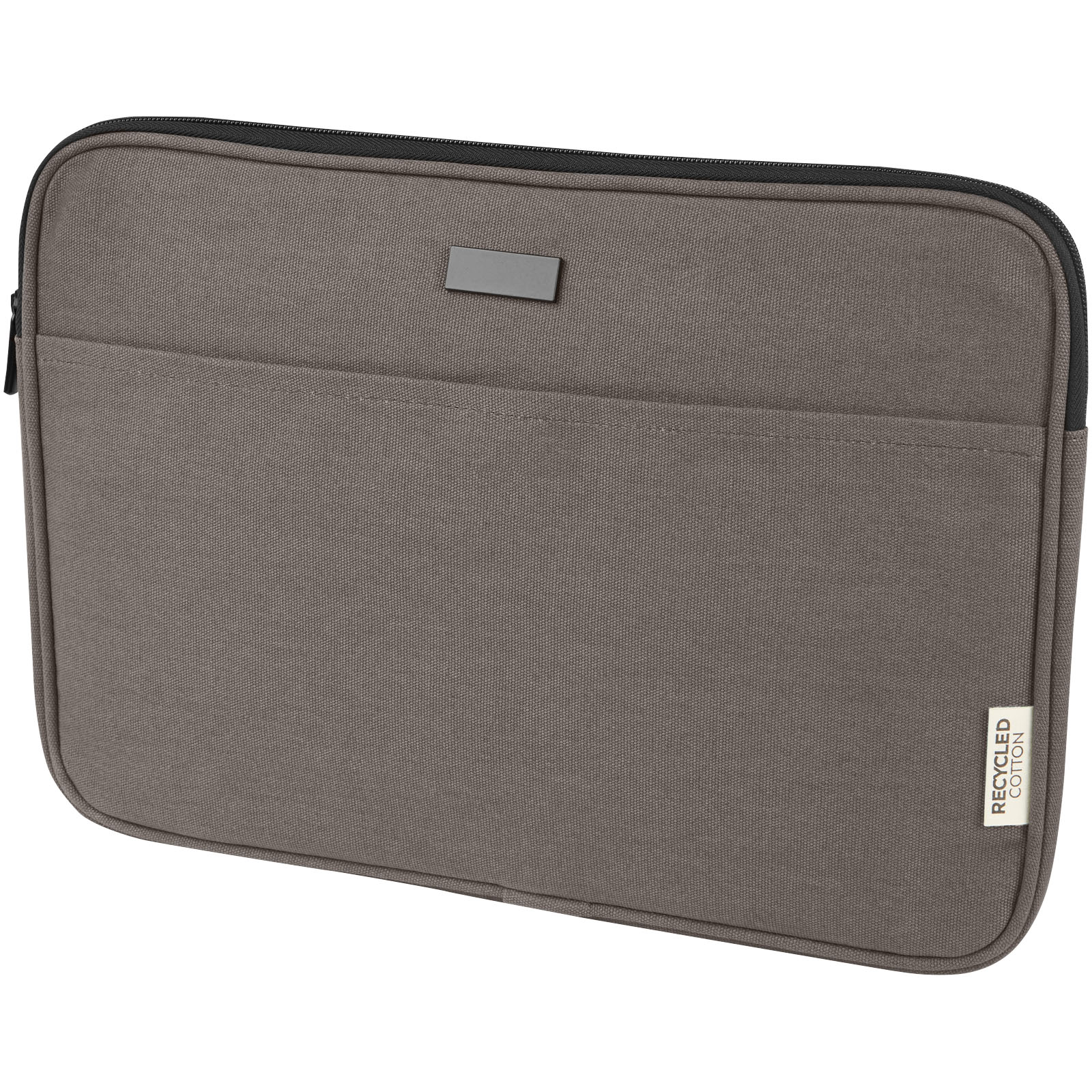 Textile laptop sleeve TILER made of recycled canvas, 2 l
