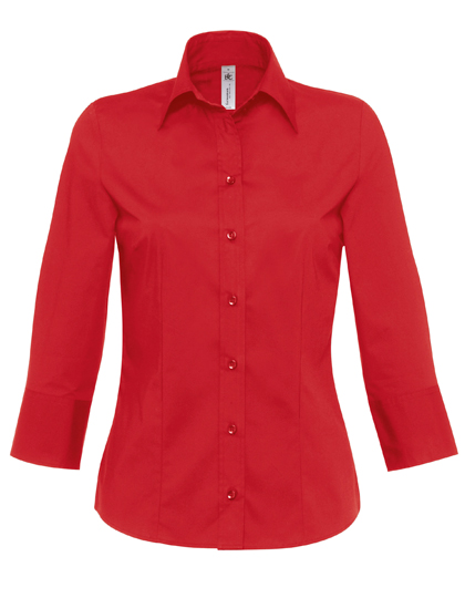 Košile s dlouhým rukávem B&C Women´s Blouse Milano Košile s dlouhým rukávem B&C Women´s Blouse Milano