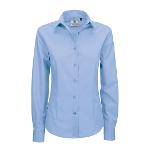 Dámská košile s dlouhým rukávem B&C Women´s Poplin Shirt Smart Long Sleeve