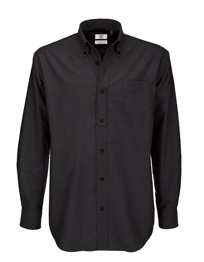Men's Long Sleeve Shirt B&C Men´s Shirt Oxford Long Sleeve