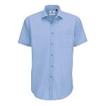 Pánská košile s krátkým rukávem B&C Men´s Poplin Shirt Smart Short Sleeve