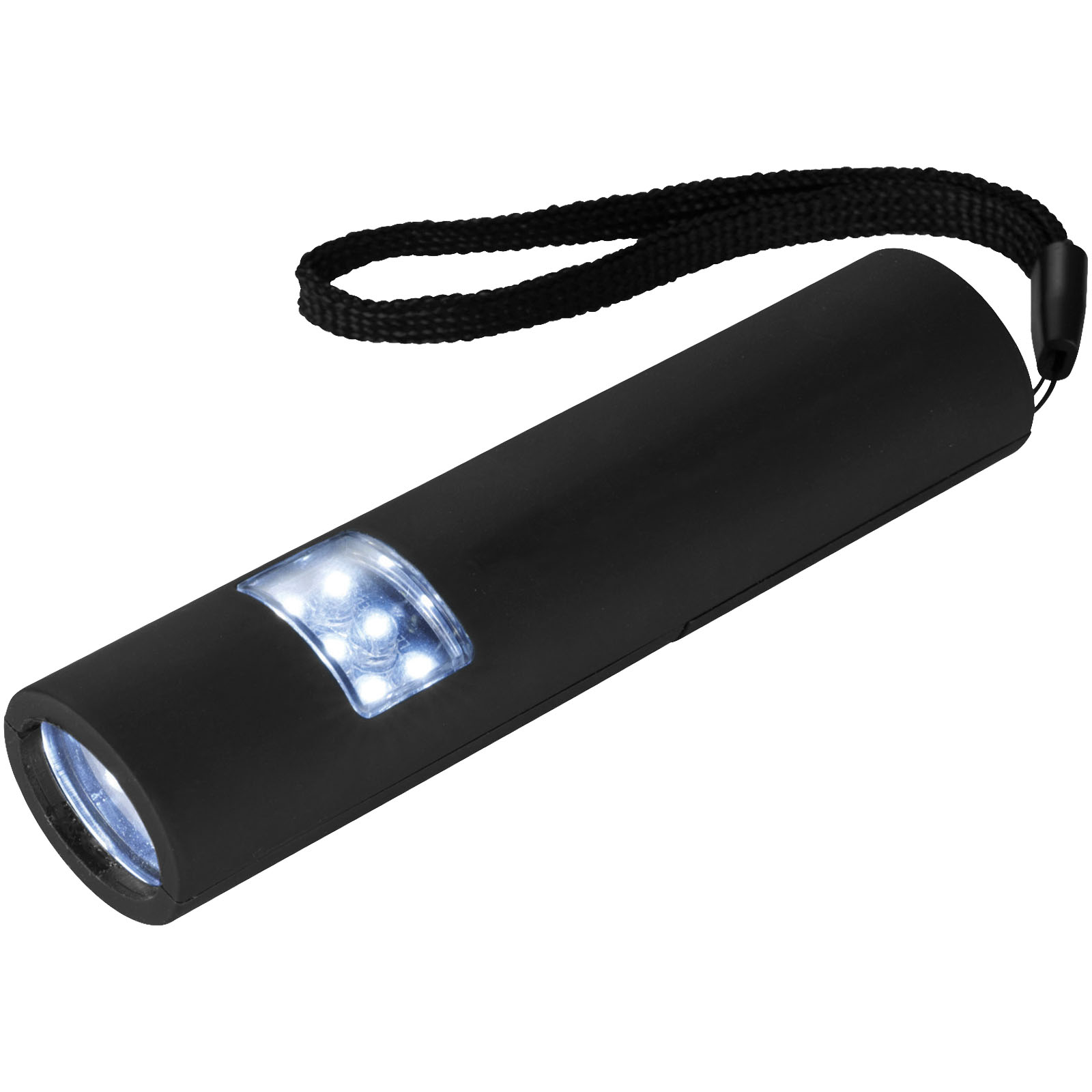 Miniaturní zářivá LED blikačka VOILA, se 3 režimy svícení - solid black