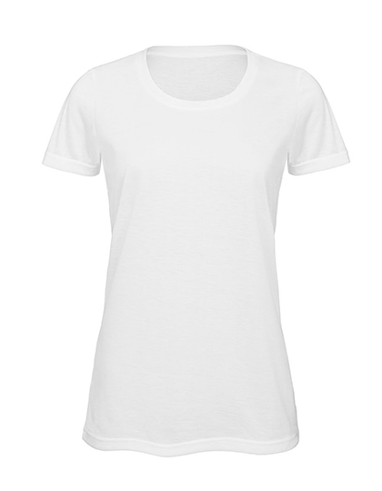 Dámské tričko B&C Sublimation, White