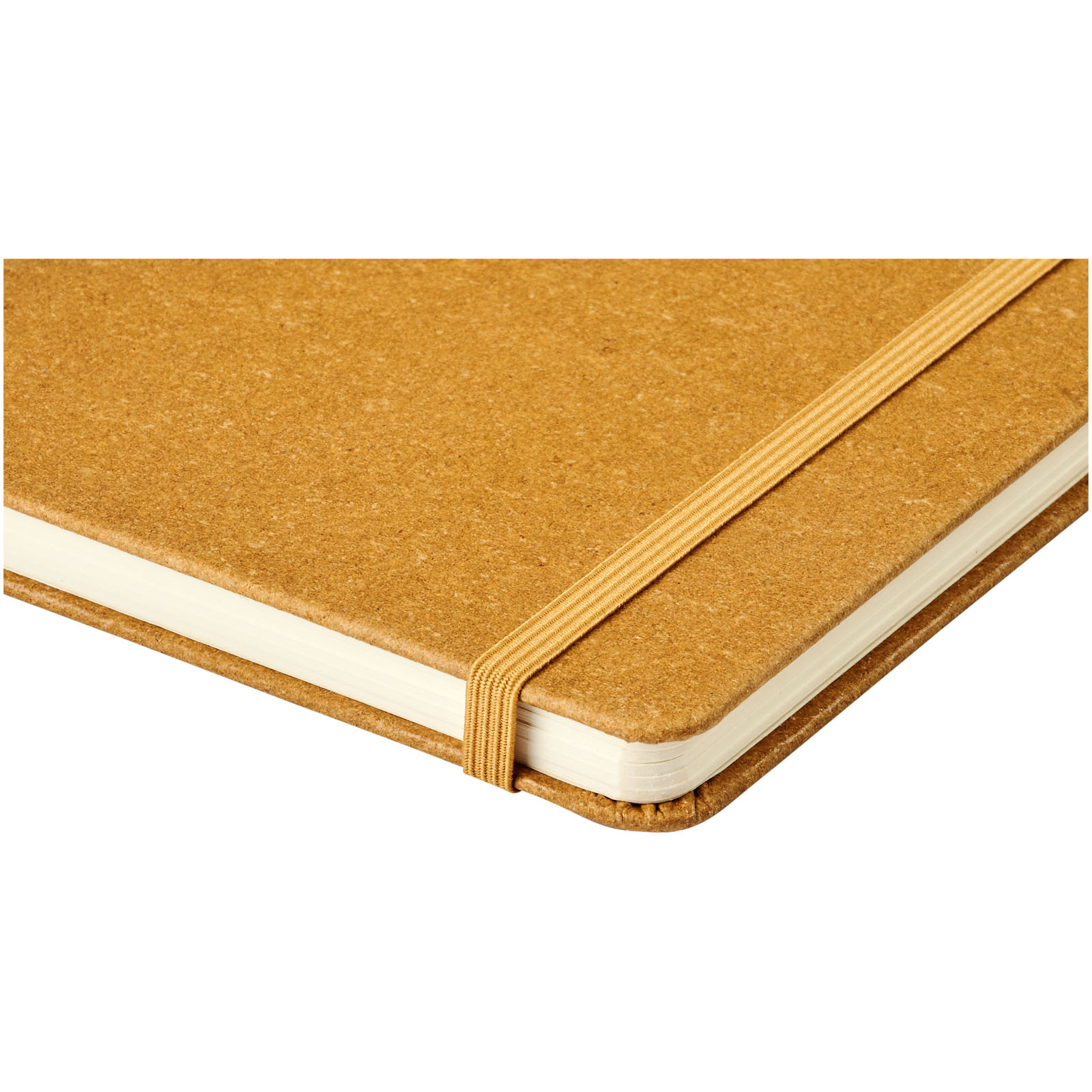 Linkovaný zápisník LUGGERS s deskami z kožených odstřižků A5 - brown Linkovaný zápisník LUGGERS s deskami z kožených odstřižků A5 - brown