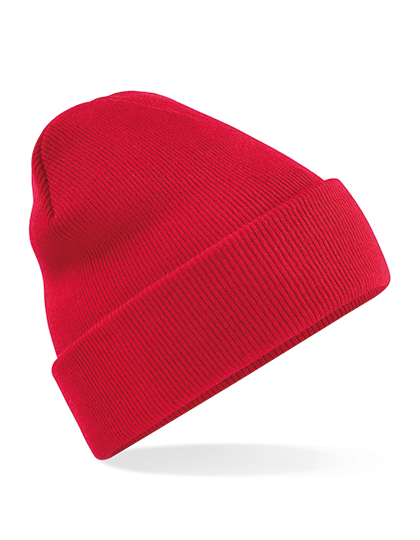 Čepice Beechfield Original Cuffed Beanie, Classic Red, One Size Čepice Beechfield Original Cuffed Beanie, Classic Red, One Size