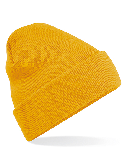 Čepice Beechfield Original Cuffed Beanie, Mustard, One Size Čepice Beechfield Original Cuffed Beanie, Mustard, One Size