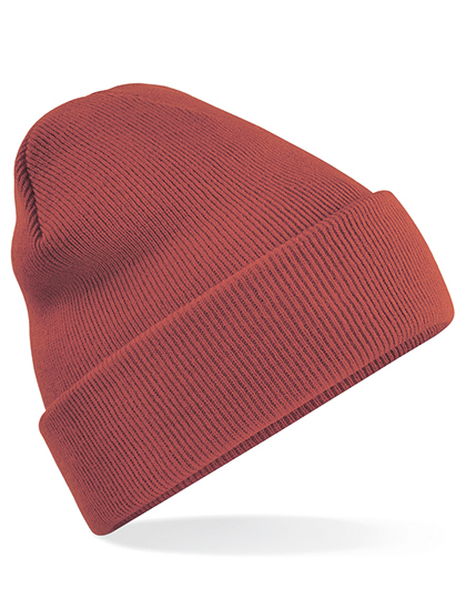 Čepice Beechfield Original Cuffed Beanie, Orange Rust, One Size Čepice Beechfield Original Cuffed Beanie, Orange Rust, One Size