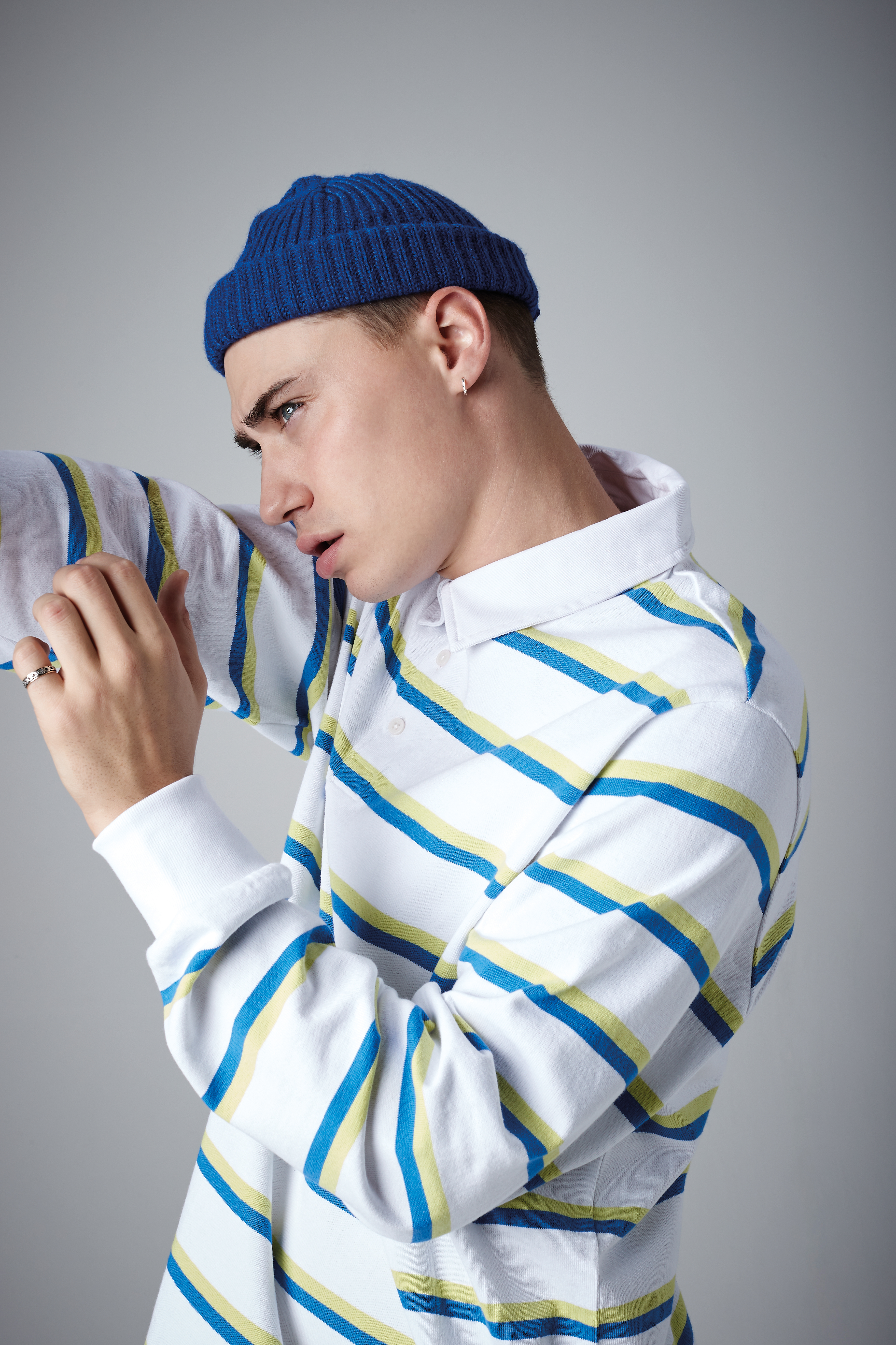 Čepice Beechfield Trawler Beanie, Black, One Size Čepice Beechfield Trawler Beanie, Black, One Size