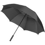 Automatický skládací deštník Luxe CUTE do silného větru, 30 palců - solid black